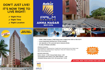 Completion certificate obtained for Ankur Palm Springs in Chennai